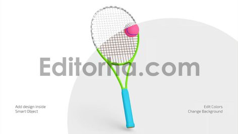 موکاپ راکت تنیس2