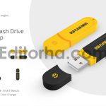 موکاپ فلش مموری1