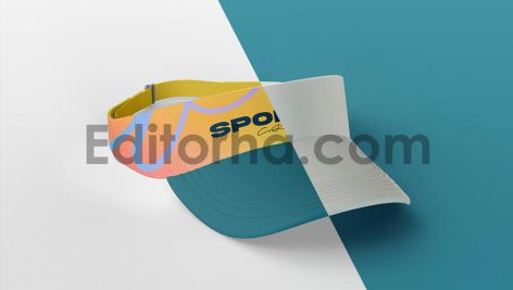 موکاپ کلاه تنیس2