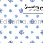 دانلود فایل لایه باز پترن برف Snow Pattern
