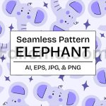دانلود پترن فیل Elephant Patterns