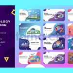 دانلود پروژه آماده پریمیر: تیزر انیمیشن تکنولوژی Technology Animation