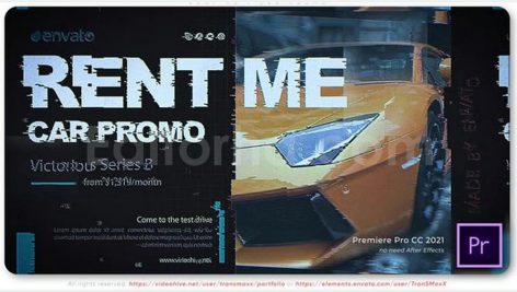 دانلود پروژه آماده پریمیر: تبلیغ اجاره خودرو Rent Me - Car Promo