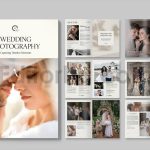 دانلود فایل لایه باز کاتالوگ عکاس عروس Wedding Photographer Brochure