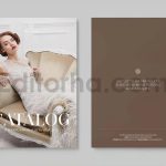 دانلود فایل لایه باز کاتالوگ لباس عروس Catalog Template