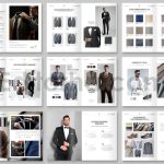 دانلود فایل لایه باز کاتالوگ لباس مردانه Menswear Catalog Template