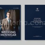 دانلود فایل لایه باز کاتالوگ پوشاک مردانه Menswear Catalog Template