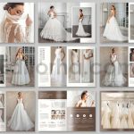 دانلود فایل لایه باز کاتالوگ لباس عروس Catalog Template
