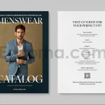 دانلود فایل لایه باز کاتالوگ پوشاک مردانه Menswear Clothing Catalog