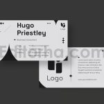 دانلود لایه باز کارت ویزیت مینیمالیستی Minimalist Business Card