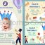 circus theme birthday invitation card