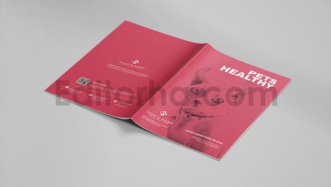 دانلود فایل لایه باز کاتالوگ پت شاپ Pet Shop Catalogue