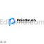paintbrush colorful logo design