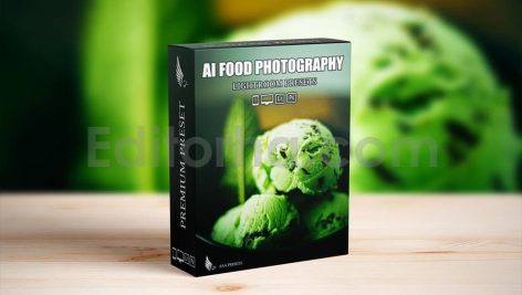 ai optimized food lightroom presets