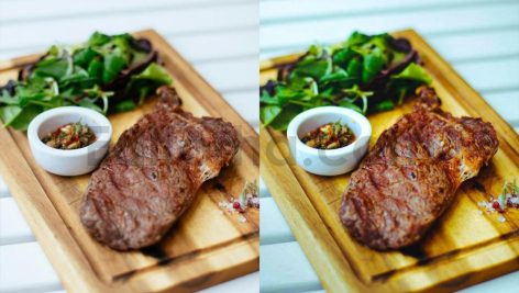ai optimized food lightroom presets