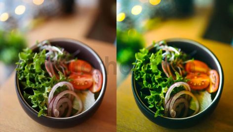 ai optimized food lightroom presets