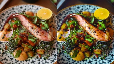 ai optimized food lightroom presets