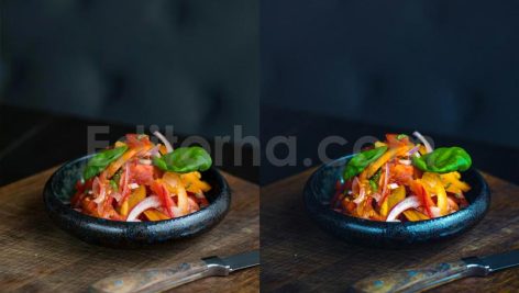 ai optimized food lightroom presets