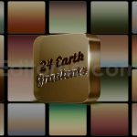 24 earth gradients photoshop actions