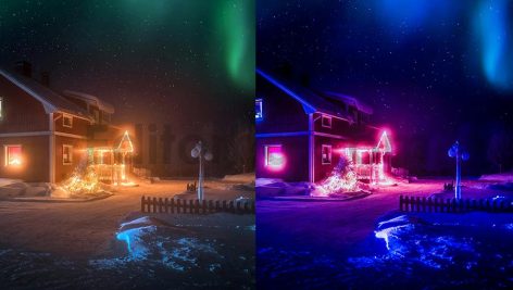 cyberpunk film lightroom preset lut pack
