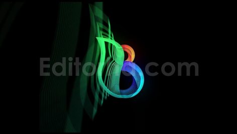 elegant logo reveal