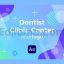 dentist clinic center slideshow after effects