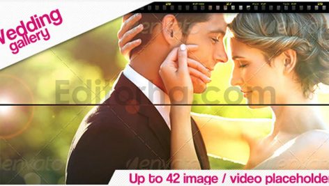 دانلود پروژه آماده افترافکت: گالری خاطرات عروسی، آلبوم عکس