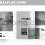 دانلود فایل لایه باز کاتالوگ جواهرات Look Book Jewellry Catalog