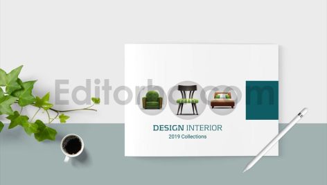 simple interior brochure