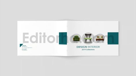 simple interior brochure