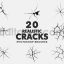 20 realistic cracks brushes