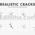20 realistic cracks brushes