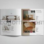 دانلود فایل لایه باز کاتالوگ محصولات مبلمان Furniture Portfolio