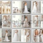 دانلود فایل لایه باز کاتالوگ مد و فشن، لباس عروس Fashion Catalog