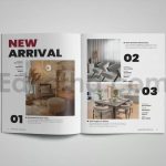 دانلود فایل لایه باز کاتالوگ محصولات مبلمان Furniture Portfolio