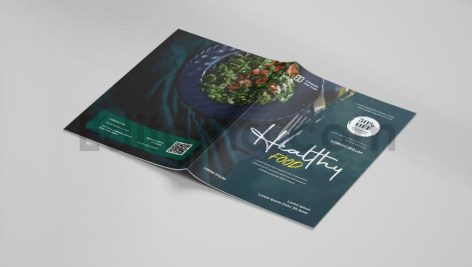 دانلود فایل لایه باز کاتالوگ رستوران Restaurant Catalogue