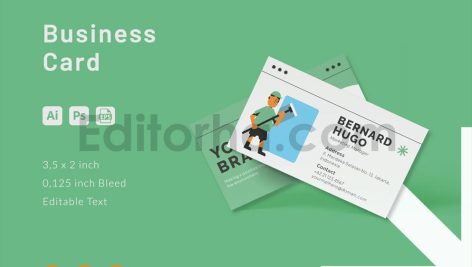 Cleaning Service Business Card