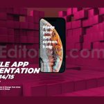 mobile app presentation app promo kit phone 15 app