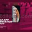 mobile app presentation app promo kit phone 15 app