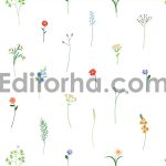 پترن گل‌های ظریف و زیبا11