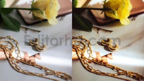 jewelry lightroom presets for mobile and desktop
