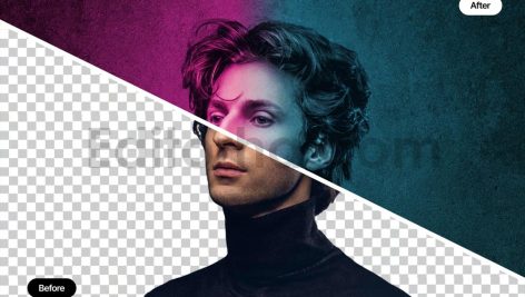 دانلود افکت عکس با نوردهی دوگانه Double Light Image Effect