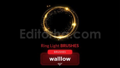 ring light photoshop brushes ring light effects