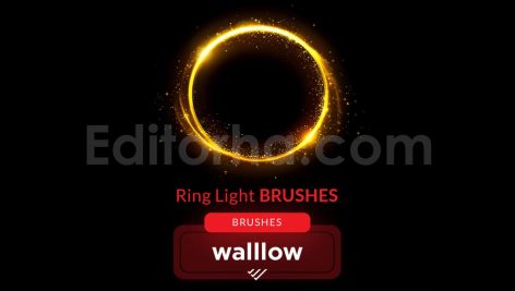 ring light photoshop brushes ring light effects