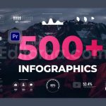 دانلود پروژه آماده پریمیر: بیش از 500 نمودار اینفوگرافیکی Infographics | MOGRT