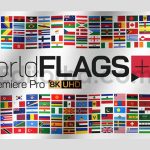 دانلود پروژه آماده پریمیر: پرچم و نقشه ۲۰۰ کشور جهان World Flags Plus