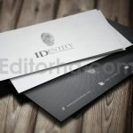 دانلود فایل لایه باز کارت ویزیت مدرن با دیزاین هویتی Identity Business Card