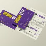 دانلود فایل لایه باز کارت ویزیت حرفه ای Urban Byte - Business Card