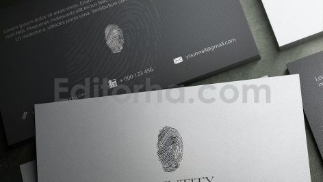 دانلود فایل لایه باز کارت ویزیت مدرن با دیزاین هویتی Identity Business Card