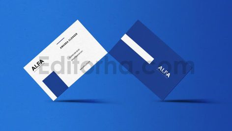 Alfa Business Card Template